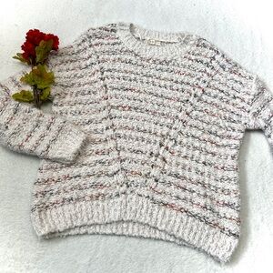 Altar'd State Multicolor Chunky Knit Sweater - Medium/Large